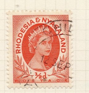 Rhodesia Nyasaland 1954 Early Issue Fine Used 1/2d. 282357