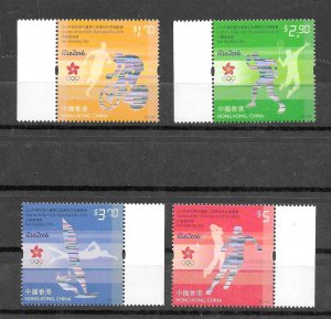 HONG-KONG - 2016 - OLYMPIC GAMES - JEUX OLYMPIQUES - RIO DE JANEIRO -