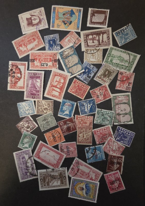 ALGERIA Stamp Lot Used Unused MH T16549