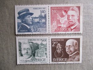 Sweden, Scott# 1341-1344, MNH