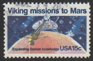 SC# 1759 - (15c) - Viking Mission to Mars, used single