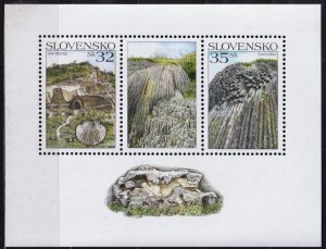 Slovakia 2006 Geological natural monuments Mi.Bl.25 S/S MNH