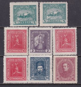 Ukraine Russia 1920 Sc N/L Vienna Issue Remainders Stamp MNH