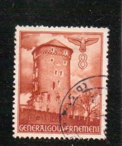 Poland  Scott#  N57  Used