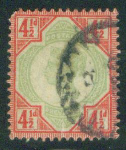 Great Britain Scott 117, Victoria CV$47.50 1887