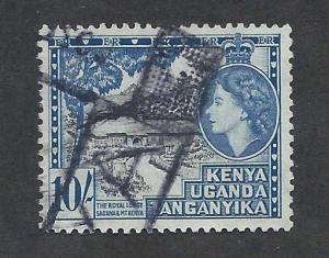 KENYA, UGANDA, & TANZANIA SC# 116 VF U 1954