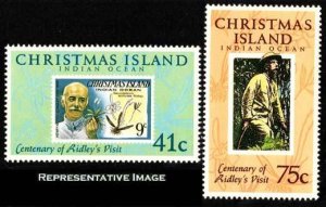 Christmas Islands Scott 275-276 Mint never hinged.