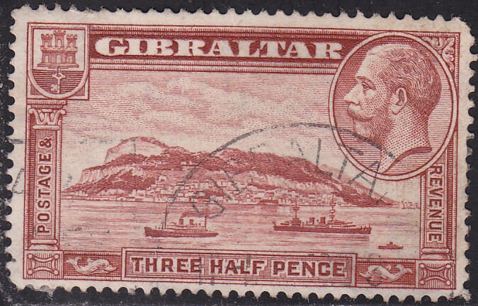 Gibraltar 97 Rock of Gibraltar 1931