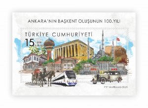 TURKEY/2023 - Centenary of Ankara Being Capital City, MNH