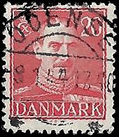 DENMARK   #282 USED (5)