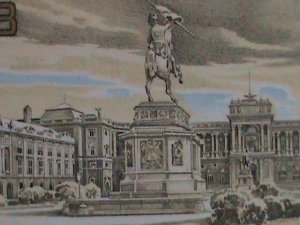 AUSTRIA STAMP: 1981 SC#B345  WIPA1981-STAMP EXHIBITION-HEROES SQUARE, VIENNA MNH