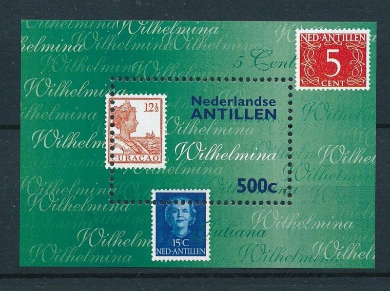 [NA1240] Netherlands Antilles Antillen 1998 Stamps on Stamps Sheet MNH