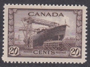 Canada Sc #260 Mint LH