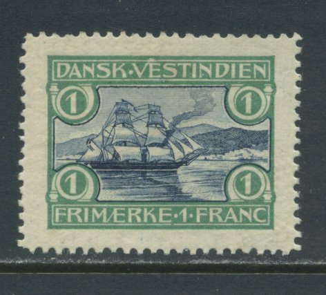 Danish West Indies 37  MLH tiny thin