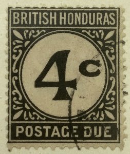 AlexStamps BRITISH HONDURAS #J3 or J5 FVF Used 