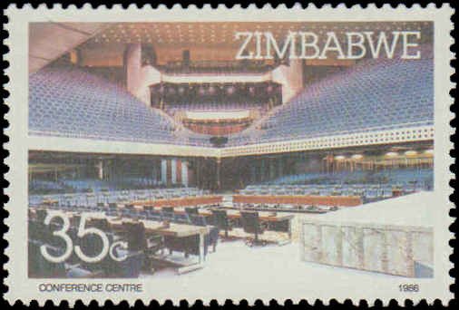 Zimbabwe #523-524, Complete Set(2), 1986, Never Hinged