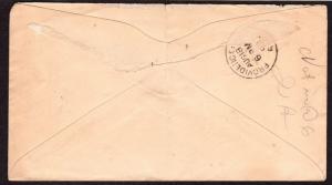 $US Sc#E3 Special Delivery Cover 1893 New Bedford MA.