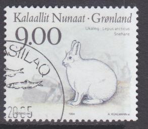 Greenland sc#272 1994 9k Animals used