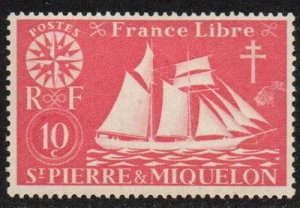 St. Pierre & Miquelon Sc #301 Mint Hinged