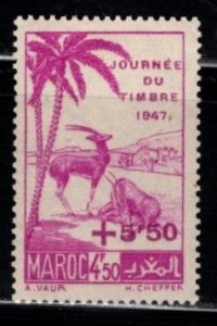 French Morocco - #B32 Stamp Day - MVLH