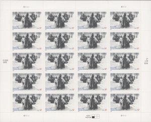 2003 US Scott #3803 37c KOREAN WAR VETS MEMORIAL Sheet of 20 MNH