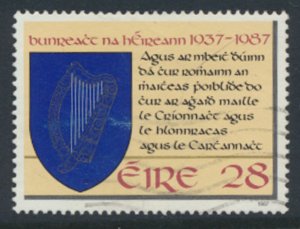 Ireland Eire SG 679 Sc# 701 Used Arms of Ireland  see details & scan         ...