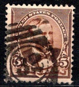 United States Scott # 223, used