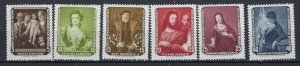 Germany DDR 355-60 MNH 1957 Paintings