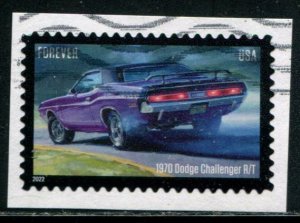 5716 US (60c) Pony Cars - Dodge Challenger R/T SA, used on paper
