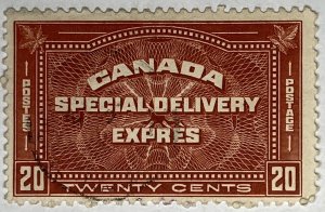 CANADA 1930 #E4 Special Delivery Stamp - Used