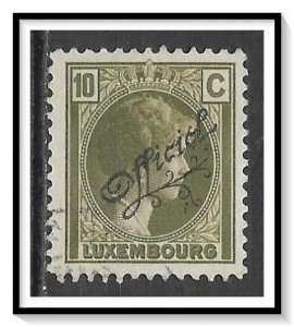 Luxembourg #O143 Official Used