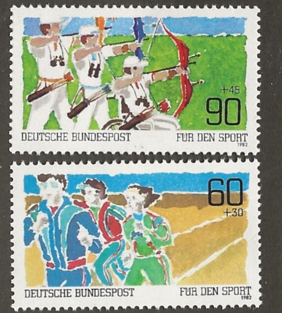 GERMANY   SC #  B598 - 9    MNH