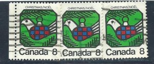 Can #626    (3)  used   VF 1973 PD