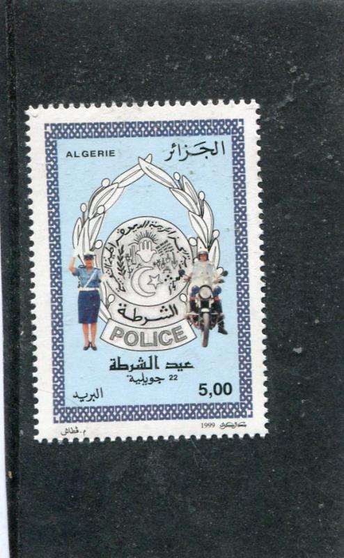 Algeria MNH Sc#1159  Police Day 1999