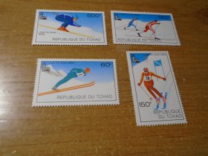 Chad  #  383-86  MNH