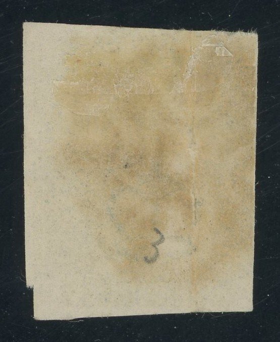 GB - Penny Black - used with certificate