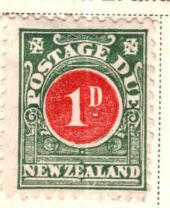 New Zealand Scott J14 Postage due MH* perf 11, wmk 61 CV $ 12