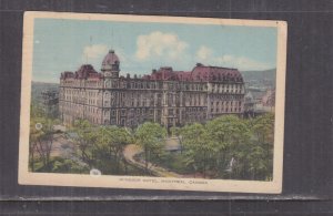 CANADA, QUEBEC, MONTREAL, WINDSOR HOTEL, 1940 ppc., used.