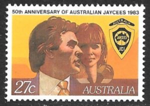 AUSTRALIA 1983 Australia JAYCEES Youth Organization Issue Sc 870 MNH