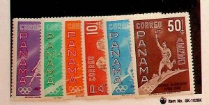 PANAMA Sc 433-4,C234-7 NH ISSUE OF 1960 - OLYMPICS