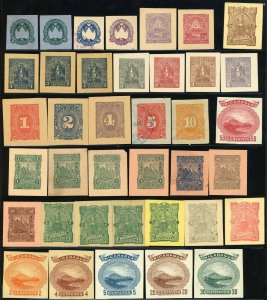 Early NICARAGUA Republic Stationery Cut Postage Latin America Stamp Collection