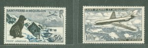 St. Pierre & Miquelon #C21-22 Unused Single (Complete Set)