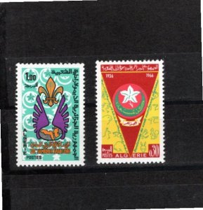 Algeria 1966 Sc 356-7 MNH Commemorative