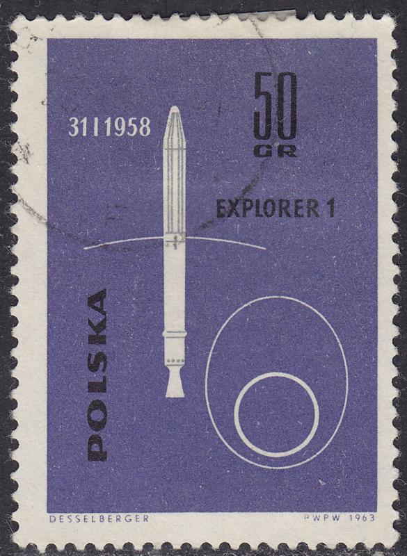 Poland 1180 The Conquest of Space 50GR 1963