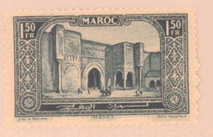 French Morocco, Scott #111, MH