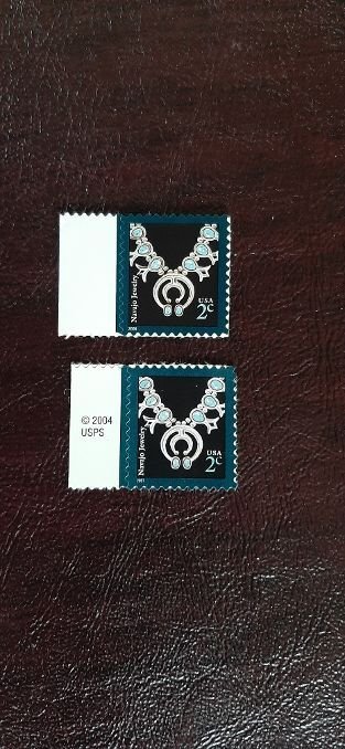 US Scott # 3752+3753; 2c, issues from 2005-2007; MNH,og, self stick; F/VF