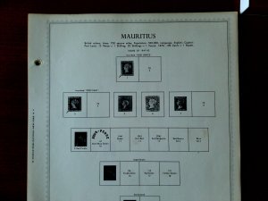 Mauritius Minkus Album Pages