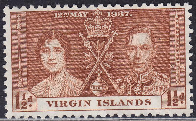 British Virgin Islands 74 Common Design 302 1937