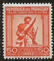 Paraguay ^ Scott # 366 - MH