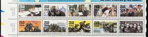 2981    1945 World War II Events    MNH  32 c Sheet of 20    Issued in 1995